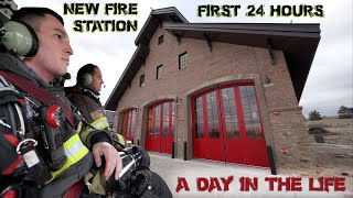 First 24 Hours in a New Fire Station  A Day in the Life [upl. by Fine5]