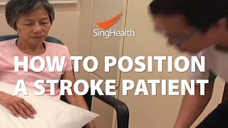 How To Position A Stroke Patient [upl. by Simah]