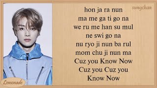 NCT U  Know Now Easy Lyrics [upl. by Bazluke572]