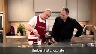 How to make a hot chocolate using an aerolatte milk frother [upl. by Whitcher]