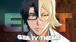 Aizen x Urahara  GTA IV Theme Edit [upl. by Meredi]